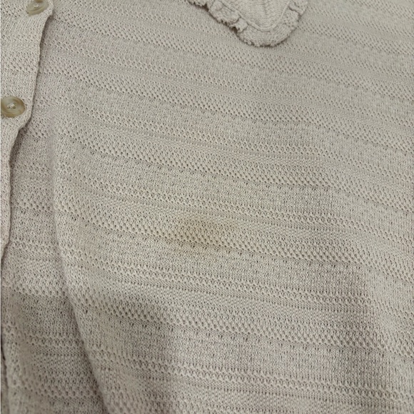 Madewell Ruffle Collared Top Size Medium - Picture 8 of 8